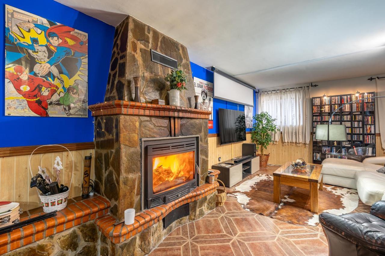 Вилла Casa De Amigos La Latina Con Piscina, Chimenea Y Barbacoa Ильора Экстерьер фото