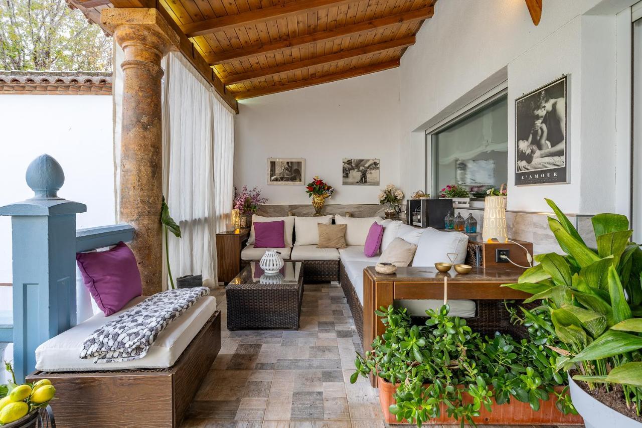 Вилла Casa De Amigos La Latina Con Piscina, Chimenea Y Barbacoa Ильора Экстерьер фото