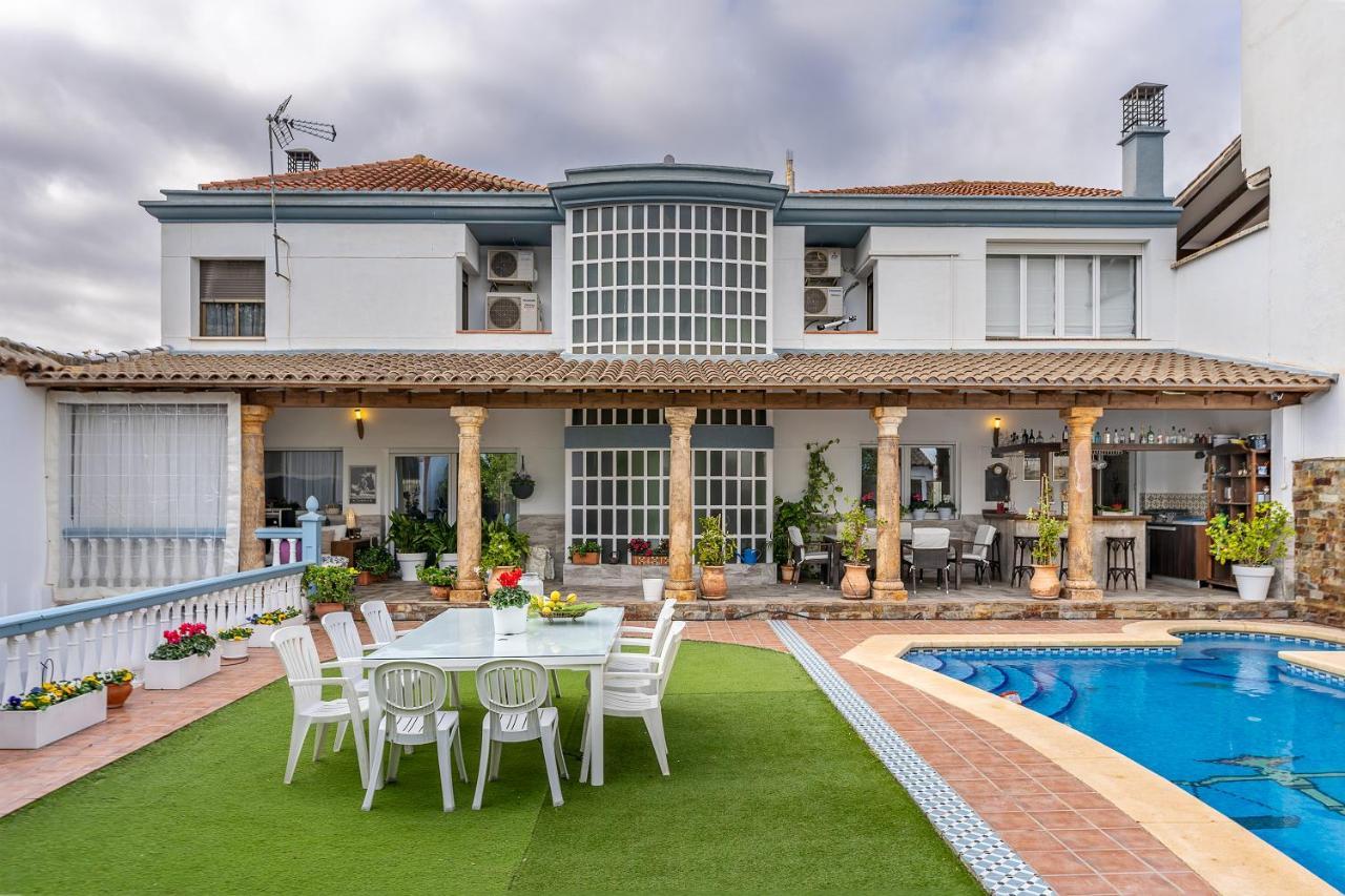 Вилла Casa De Amigos La Latina Con Piscina, Chimenea Y Barbacoa Ильора Экстерьер фото