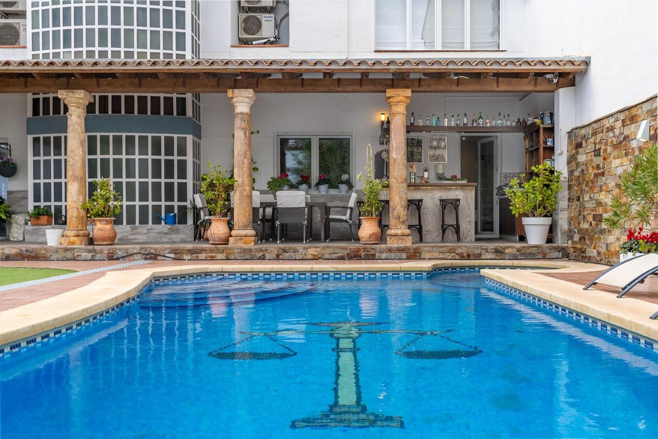 Вилла Casa De Amigos La Latina Con Piscina, Chimenea Y Barbacoa Ильора Экстерьер фото
