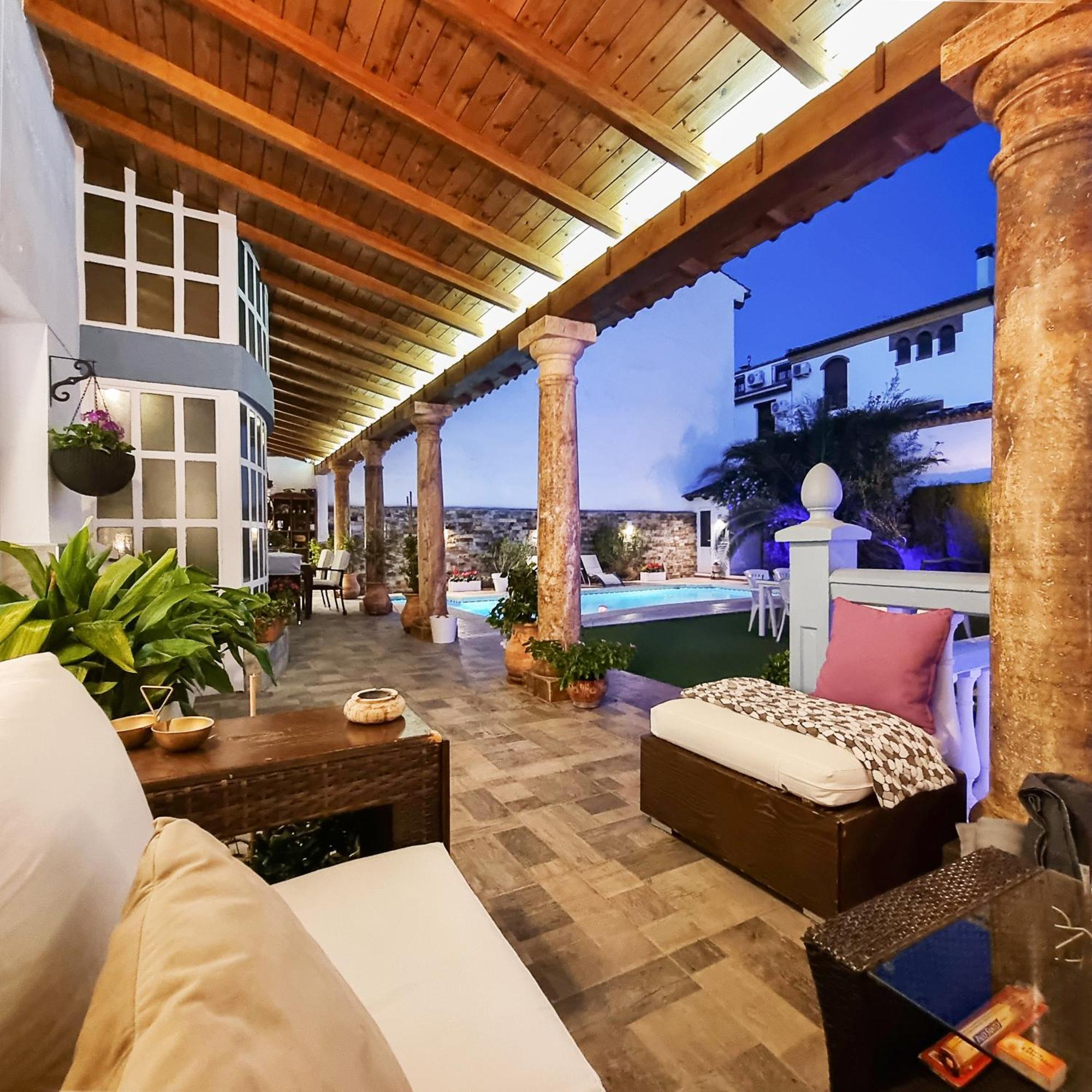 Вилла Casa De Amigos La Latina Con Piscina, Chimenea Y Barbacoa Ильора Экстерьер фото
