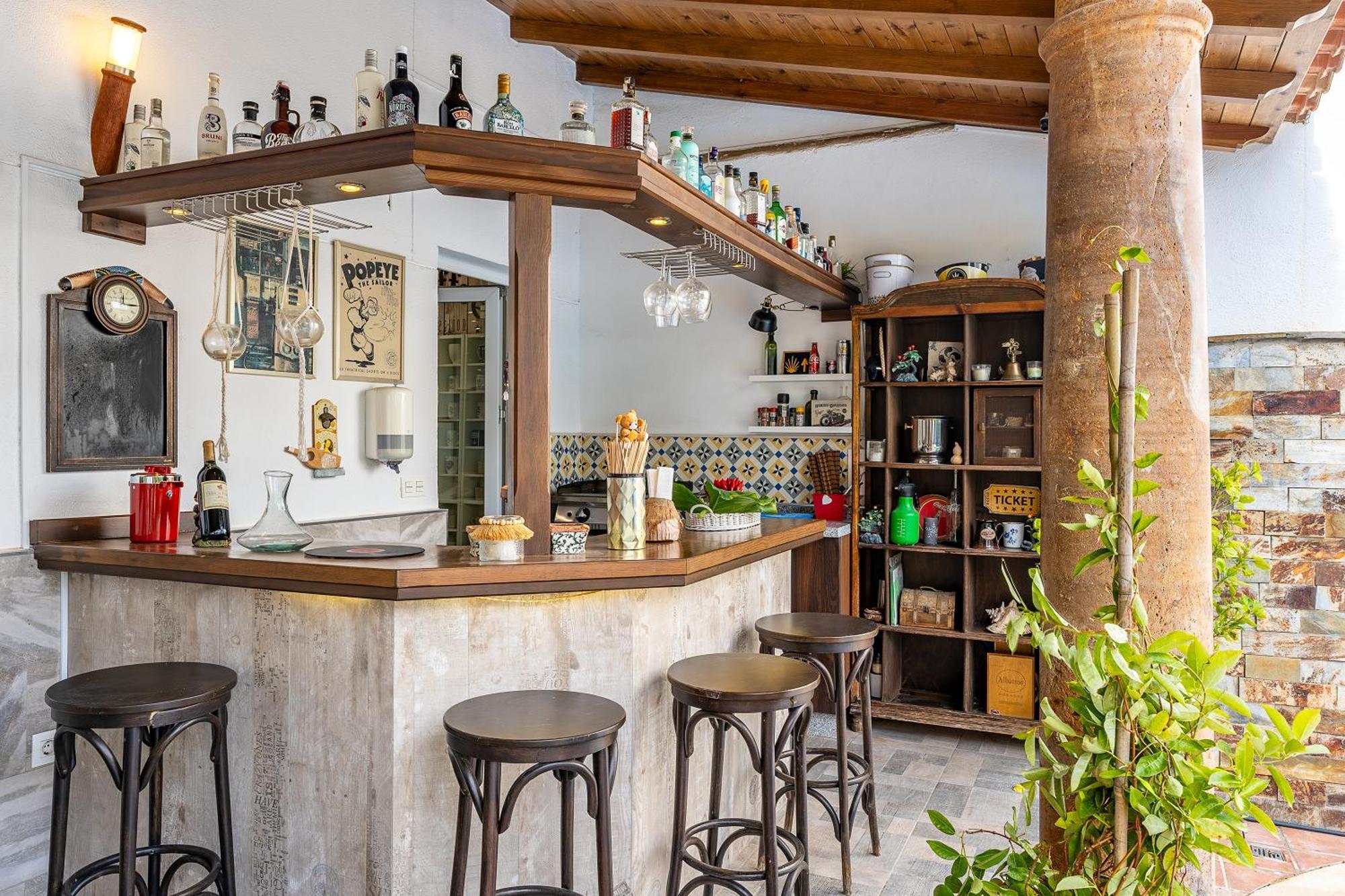 Вилла Casa De Amigos La Latina Con Piscina, Chimenea Y Barbacoa Ильора Экстерьер фото