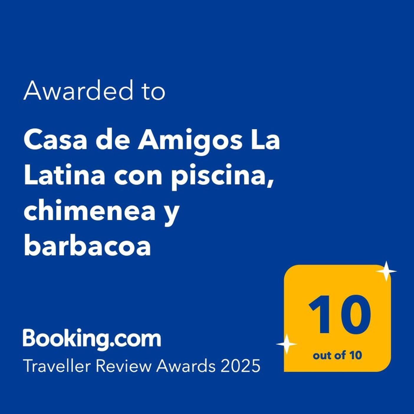 Вилла Casa De Amigos La Latina Con Piscina, Chimenea Y Barbacoa Ильора Экстерьер фото
